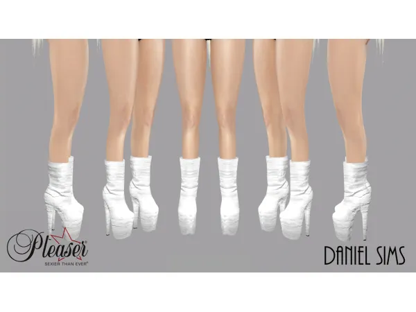 Alpha Lady Gaga in Pleaser Shoes - The Sims 4 Custom Content