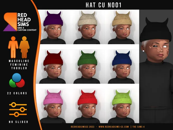Alpha cu hat n001 - The Sims 4 Custom Content