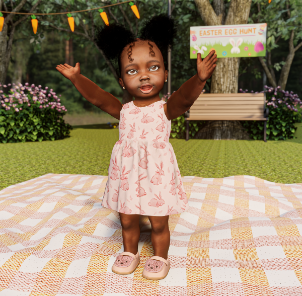 Alpha Infant Dresses by simmerkatex - The Sims 4 Custom Content