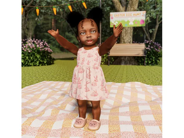 Alpha Infant Dresses - The Sims 4 Custom Content