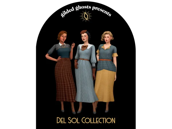 Maxis Match DEL SOL COLLECTION gildedghosts by GildedGhosts - The Sims 4 Custom Content