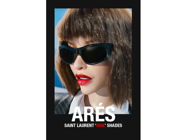Alpha Saint Laurent Idol Shades - The Sims 4 Custom Content