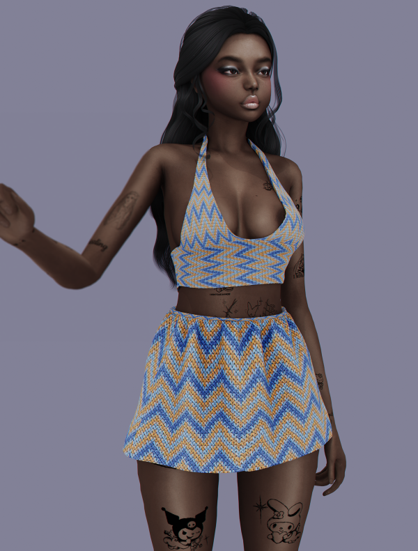 Alpha ﾟCHAIRD SET ﾟ by unknown66irl - The Sims 4 Custom Content