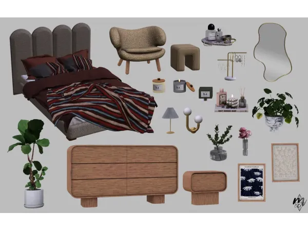 novvvas Rahat Set - The Sims 3 Custom Content