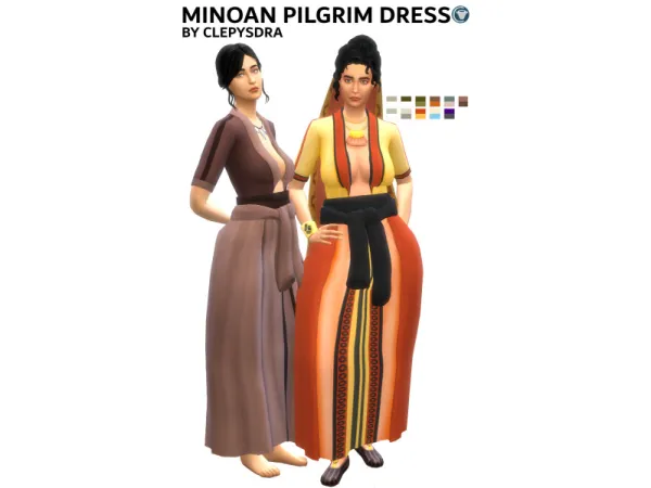 Minoan Pilgrim Dress