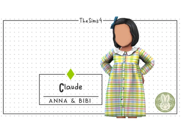 Alpha Claude Easter 2023 [AnnaBibi] - The Sims 4 Custom Content