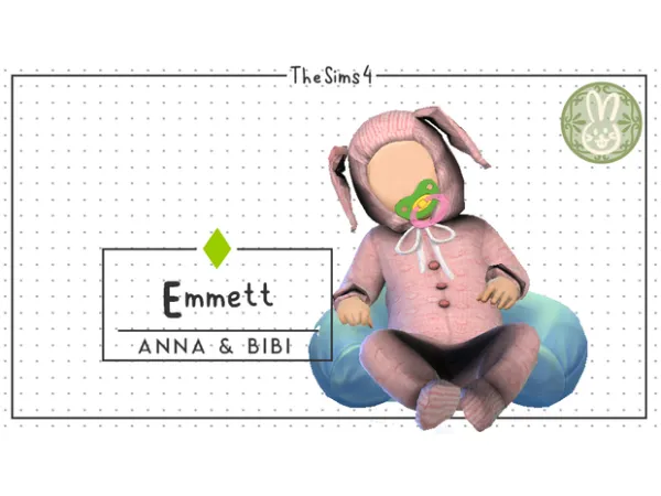 Alpha Pippin Easter 2023 [AnnaBibi] - The Sims 4 Custom Content