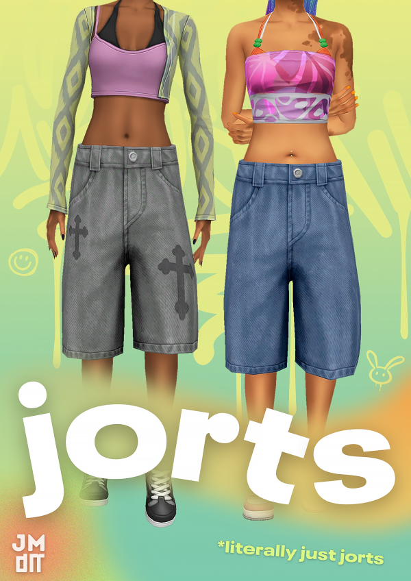 Maxis Match JORTS 42889543482895 by simsfinds - The Sims 4 Custom Content