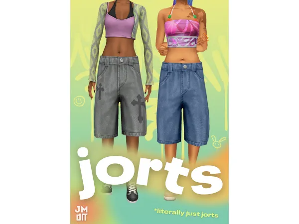 Maxis Match JORTS 42889543482895 by jellymoo - The Sims 4 Custom Content
