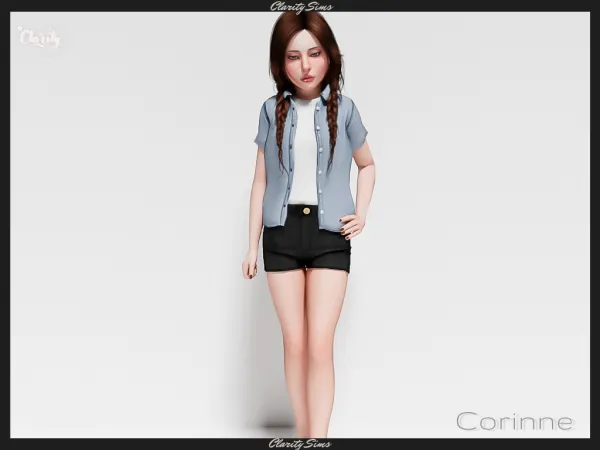 Corinne - Jeans Shorts Child