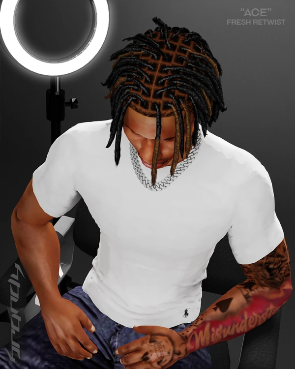 Alpha ACE Fresh Retwist by simsfinds - The Sims 4 Custom Content