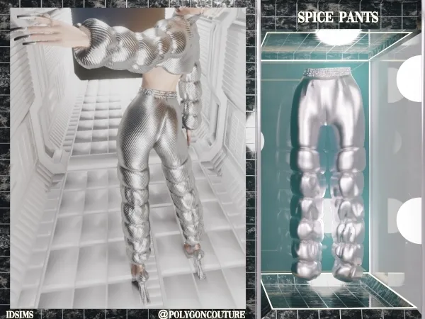 Alpha Spice Pants - The Sims 4 Custom Content