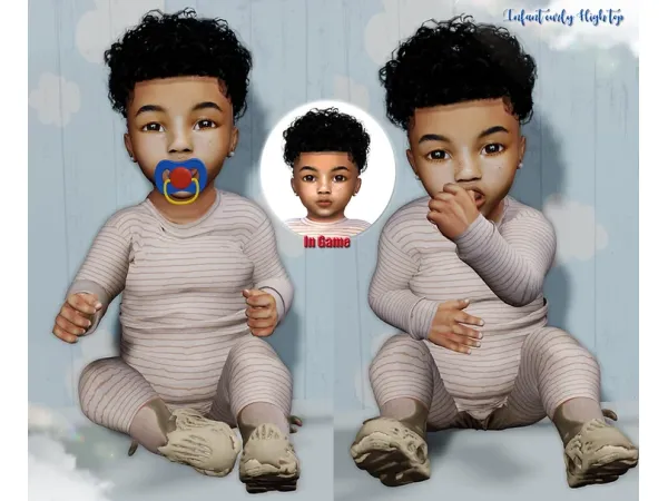 Curly High Top converted for Infants