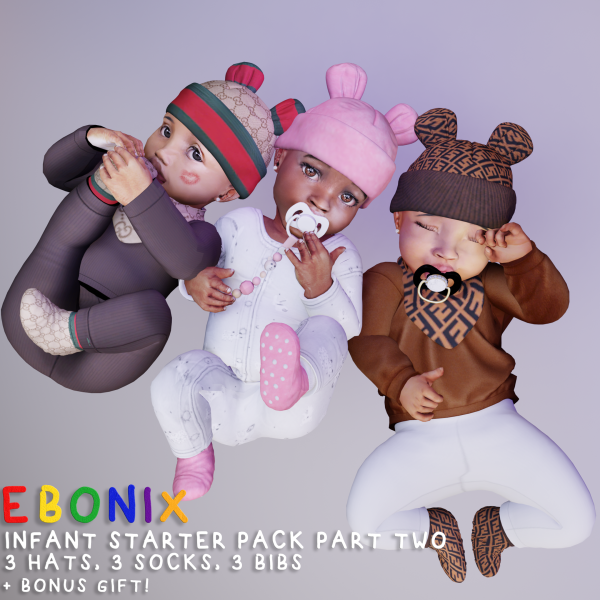 Alpha 550262620156926 Infant Starter Pack Part Two 550262620156926 by simsfinds - The Sims 4 Custom Content