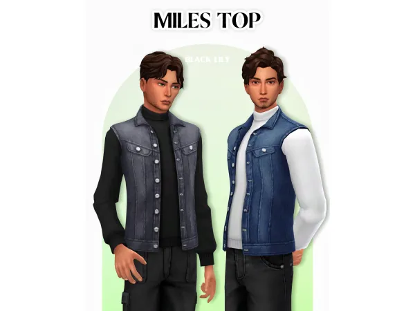 Miles Top by Black Lily