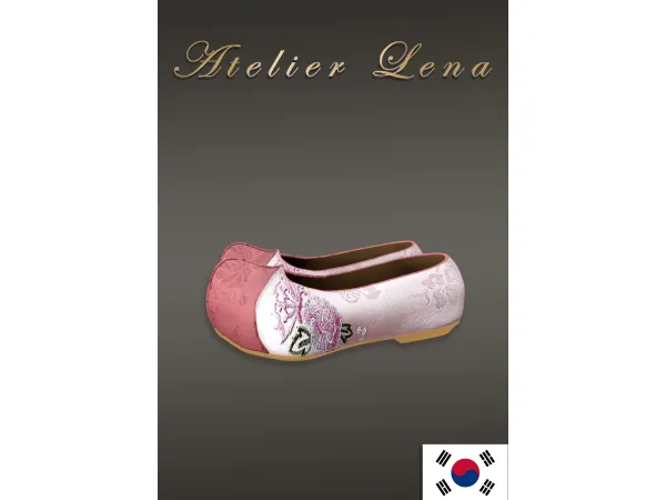 Alpha [Atelier Lena] Infant Flower Shoes Beoseon Set by Atelier Lena - The Sims 4 Custom Content
