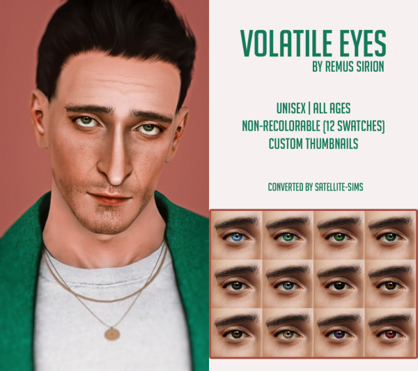 Volatile Eyes by simsfinds - The Sims 3 Custom Content