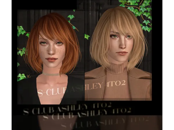 S clubs Ashley 4to2 - The Sims 2 Custom Content
