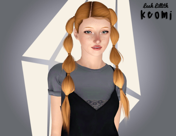 Leah Lillith Keomi S3 Age Conversion by simsfinds - The Sims 3 Custom Content