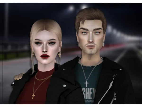 4t2 accessories lipstick and eyebrows - The Sims 2 Custom Content