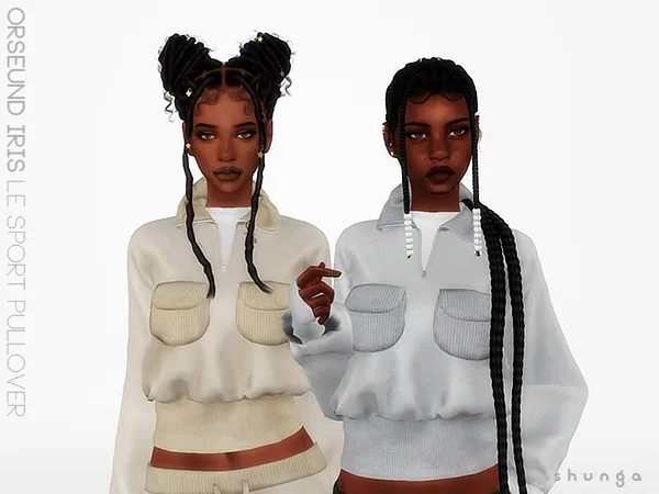 Alpha SHUNGA Orseund Iris Le Sport Set - The Sims 4 Custom Content