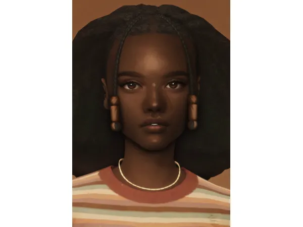 Maxis Match kiara hairs by dogsill - The Sims 4 Custom Content