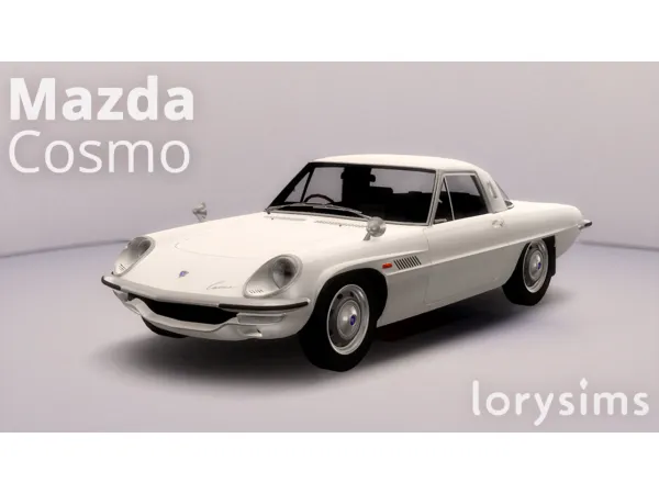 Alpha 1968 Mazda Cosmo by LorySims - The Sims 4 Custom Content
