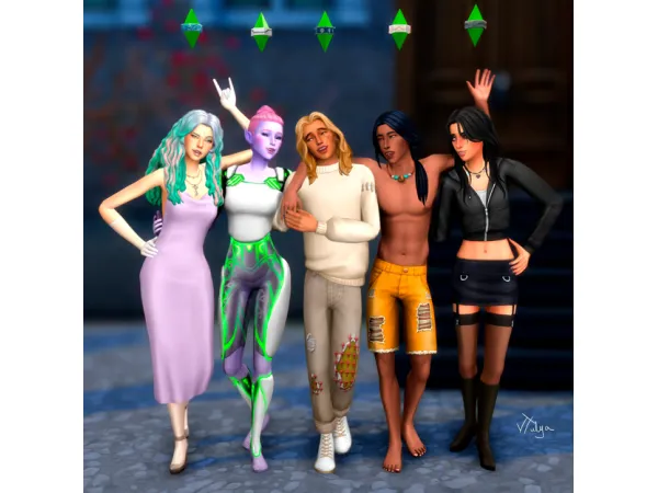 Maxis Match ( )Smaller Plumbobs for Occults - The Sims 4 Custom Content