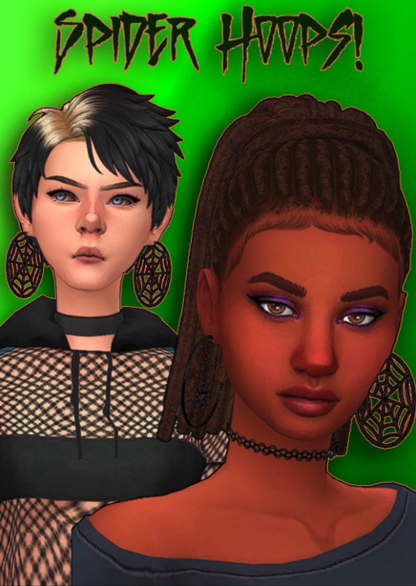 Maxis Match spider hoops by simsfinds - The Sims 4 Custom Content