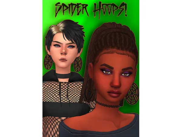 Maxis Match spider hoops by fayethegray - The Sims 4 Custom Content