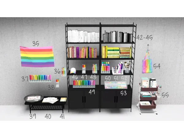 WanderingSims Fave Clutter - The Sims 3 Custom Content
