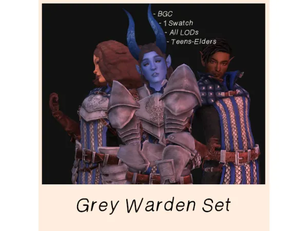 Grey Warden Set