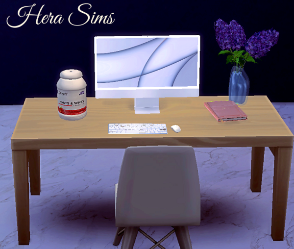 Alpha Imac '24 Deco by herasims4 - The Sims 4 Custom Content