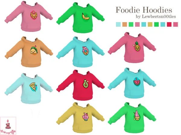 Maxis Match Infant Foodie Hoodie - The Sims 4 Custom Content