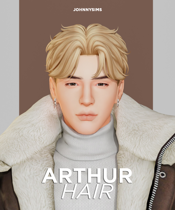 Maxis Match Arthur Hair by simsfinds - The Sims 4 Custom Content