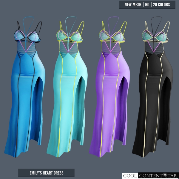 Alpha Emily Ratajkowski'S Heart Dress cool_content_star by cool_content_star - The Sims 4 Custom Content