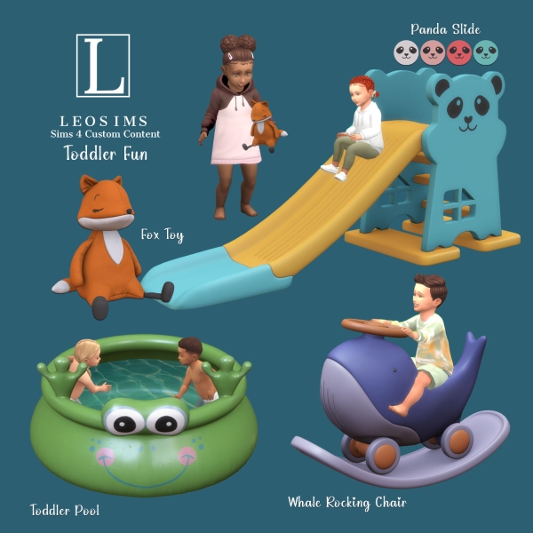 Mix Toddler Fun by leosims4cc - The Sims 4 Custom Content