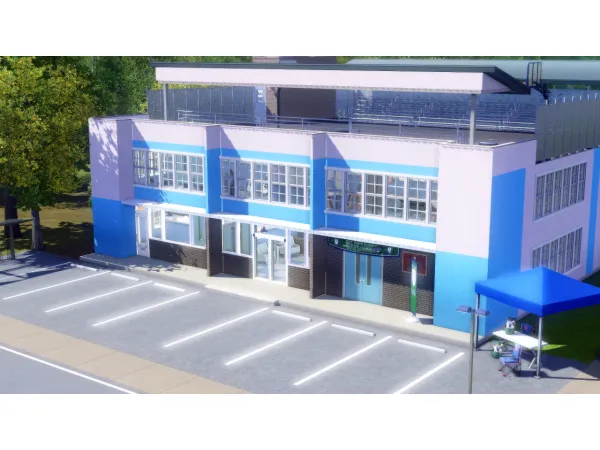 rec center and city park splash pad - The Sims 3 Custom Content