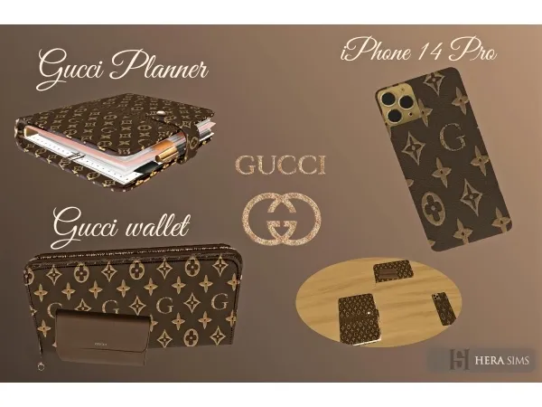 Alpha Gucci set - The Sims 4 Custom Content