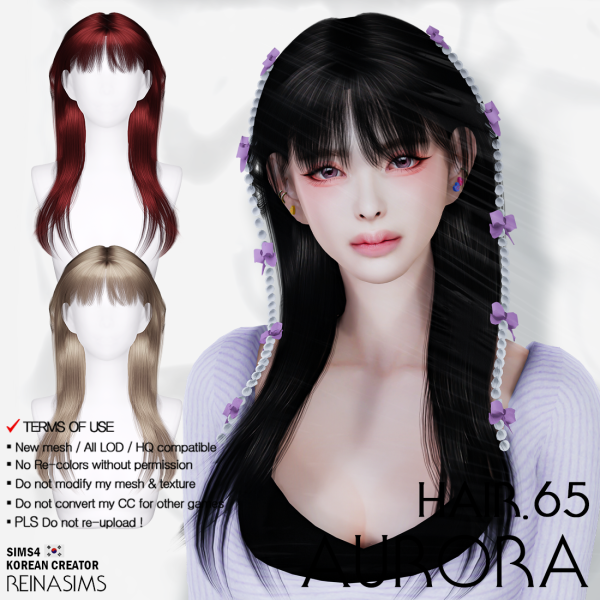 Alpha Reina_TS4_65_AURORA by simsfinds - The Sims 4 Custom Content
