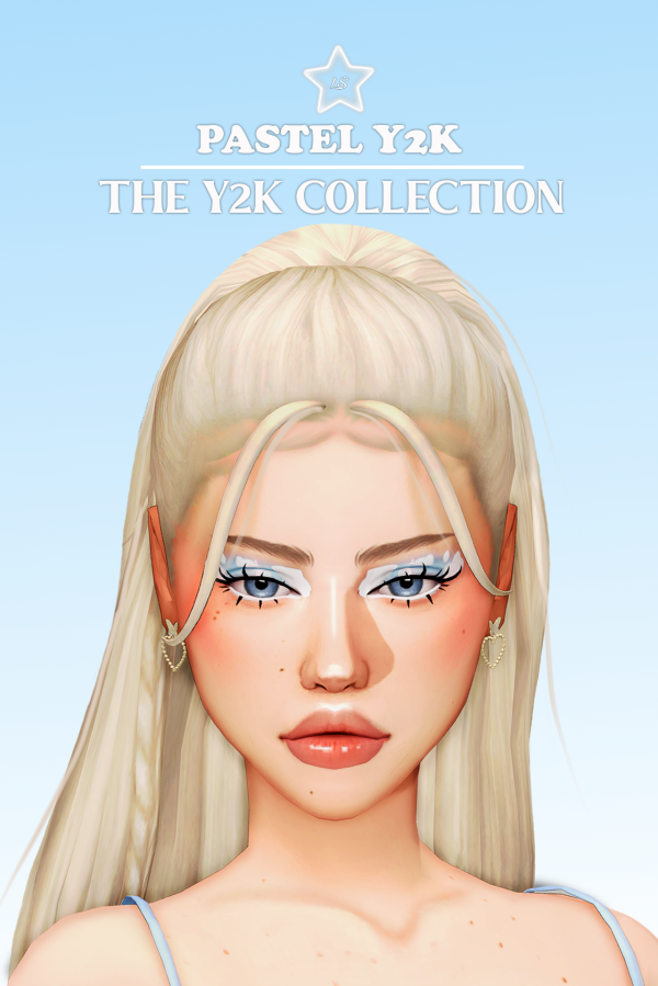 Maxis Match pastel y2k the y2k collection (collab with peachyfaerie) by simsfinds - The Sims 4 Custom Content