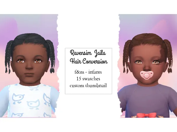 Revensim Jaila Hair Conversion by NekoChan-Simmer