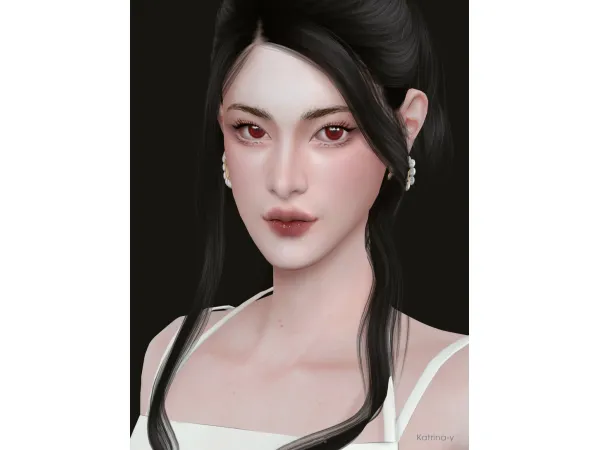Alpha June Make up set y by Katrina - The Sims 4 Custom Content