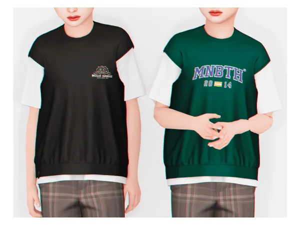 Alpha Rover T Shirt (Child) - The Sims 4 Custom Content