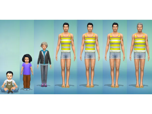 Mix Stand Still in CAS ( No Occult Animations Version) by MizoreYukii - The Sims 4 Custom Content