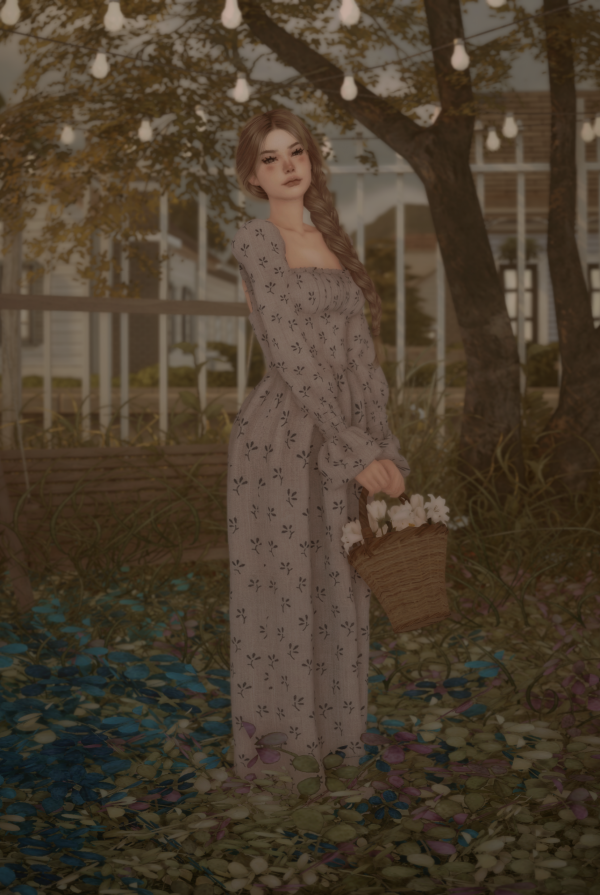 [CW]CottageCoreDresses by simsfinds - The Sims 3 Custom Content