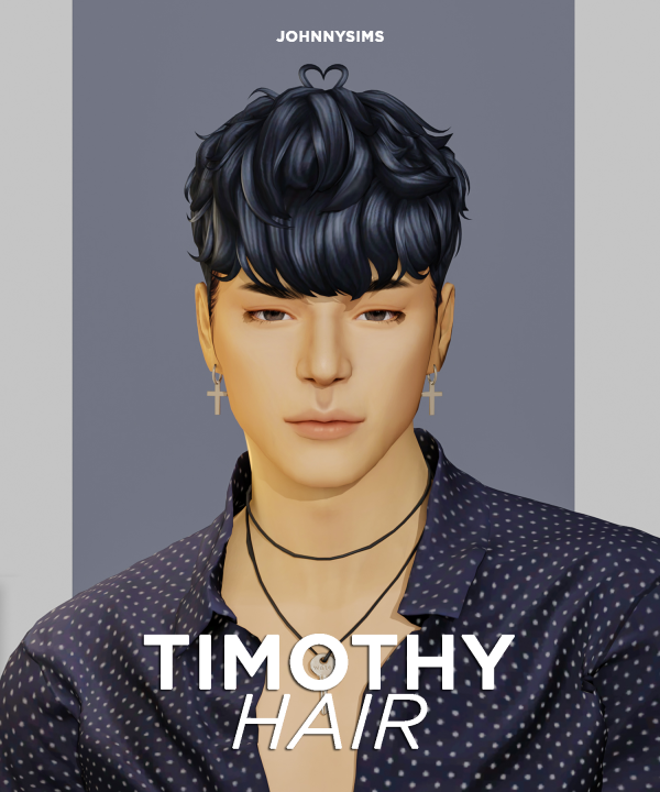 Maxis Match Timothy Hair by simsfinds - The Sims 4 Custom Content
