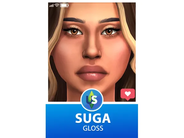 Maxis Match SUGA GLOSS URBAN - The Sims 4 Custom Content