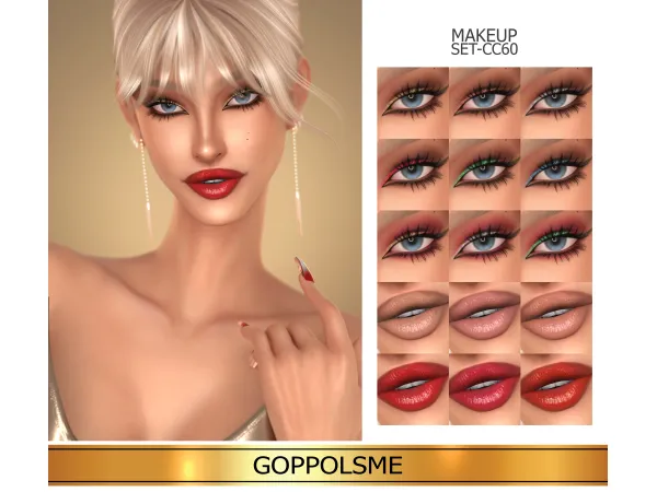 GPME-GOLD MAKEUP SET CC60 by GoppolsMe