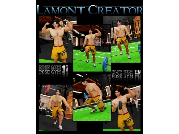 Alpha gym 5 - The Sims 4 Custom Content